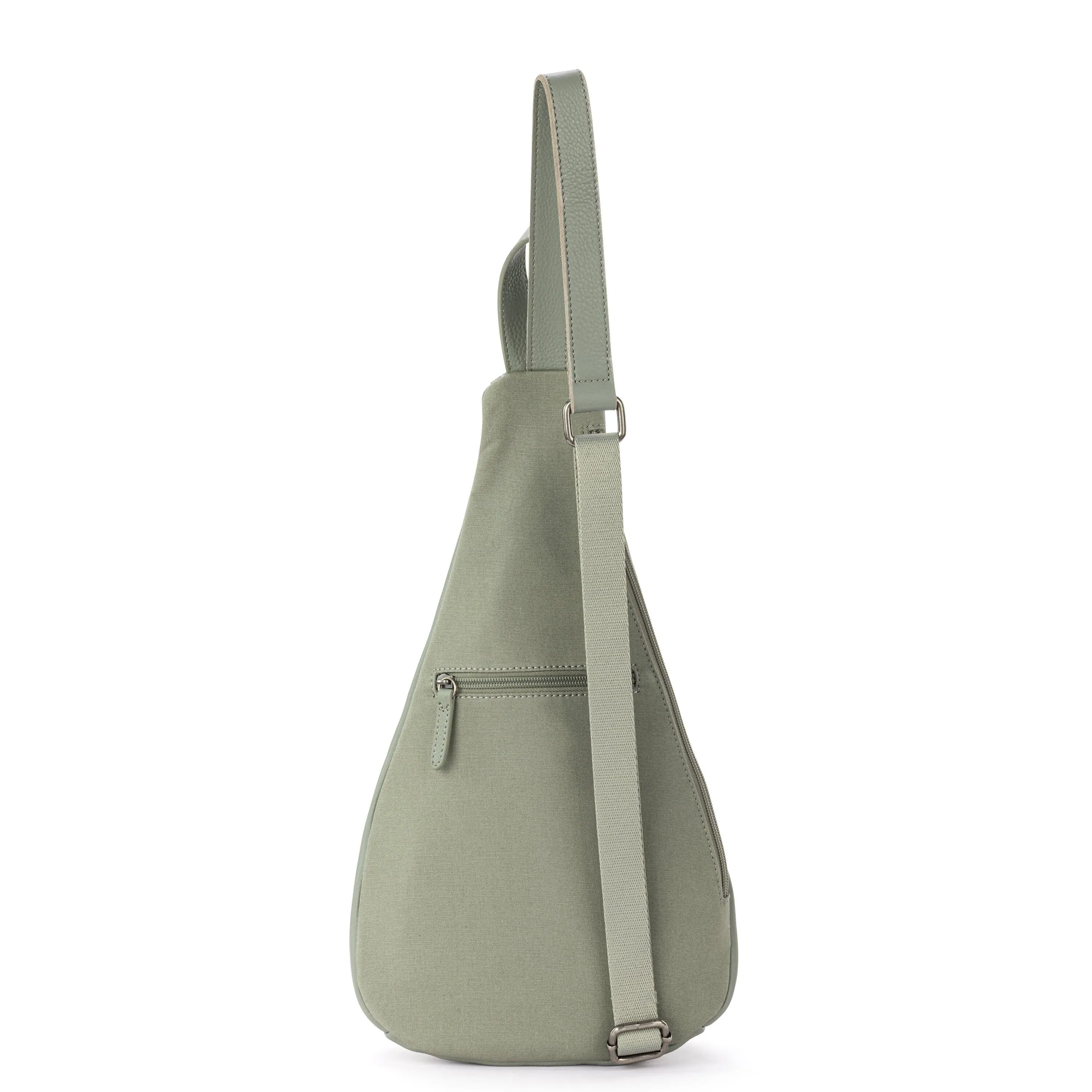 On The Go Sling Backpack - Leather - Meadow