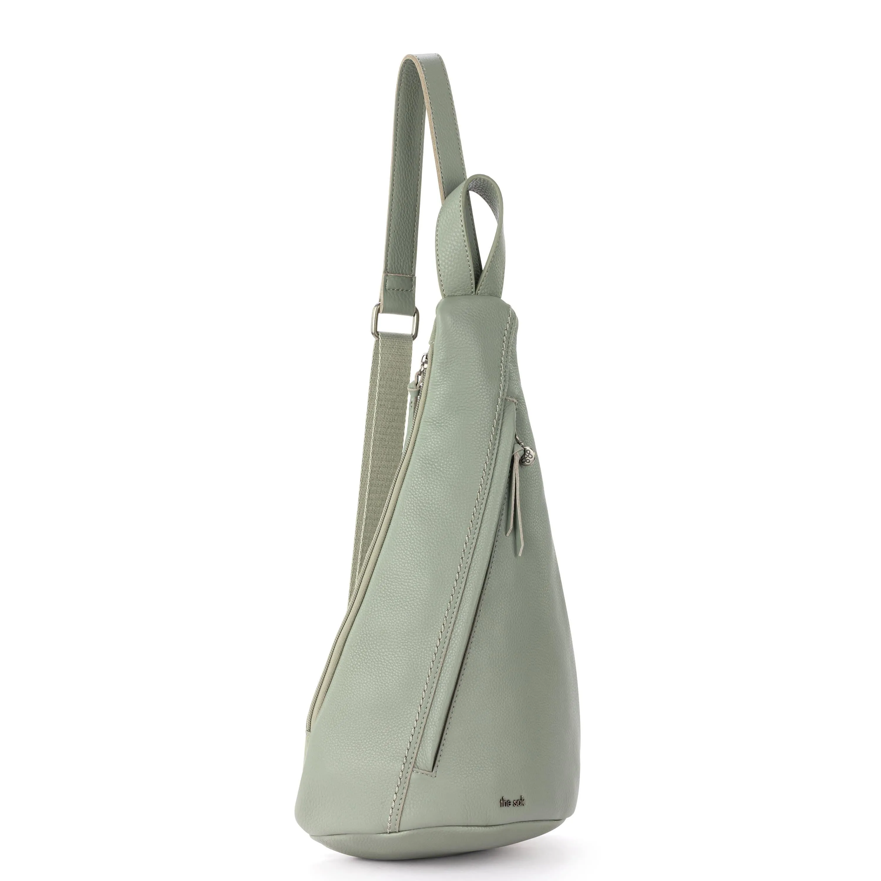 On The Go Sling Backpack - Leather - Meadow
