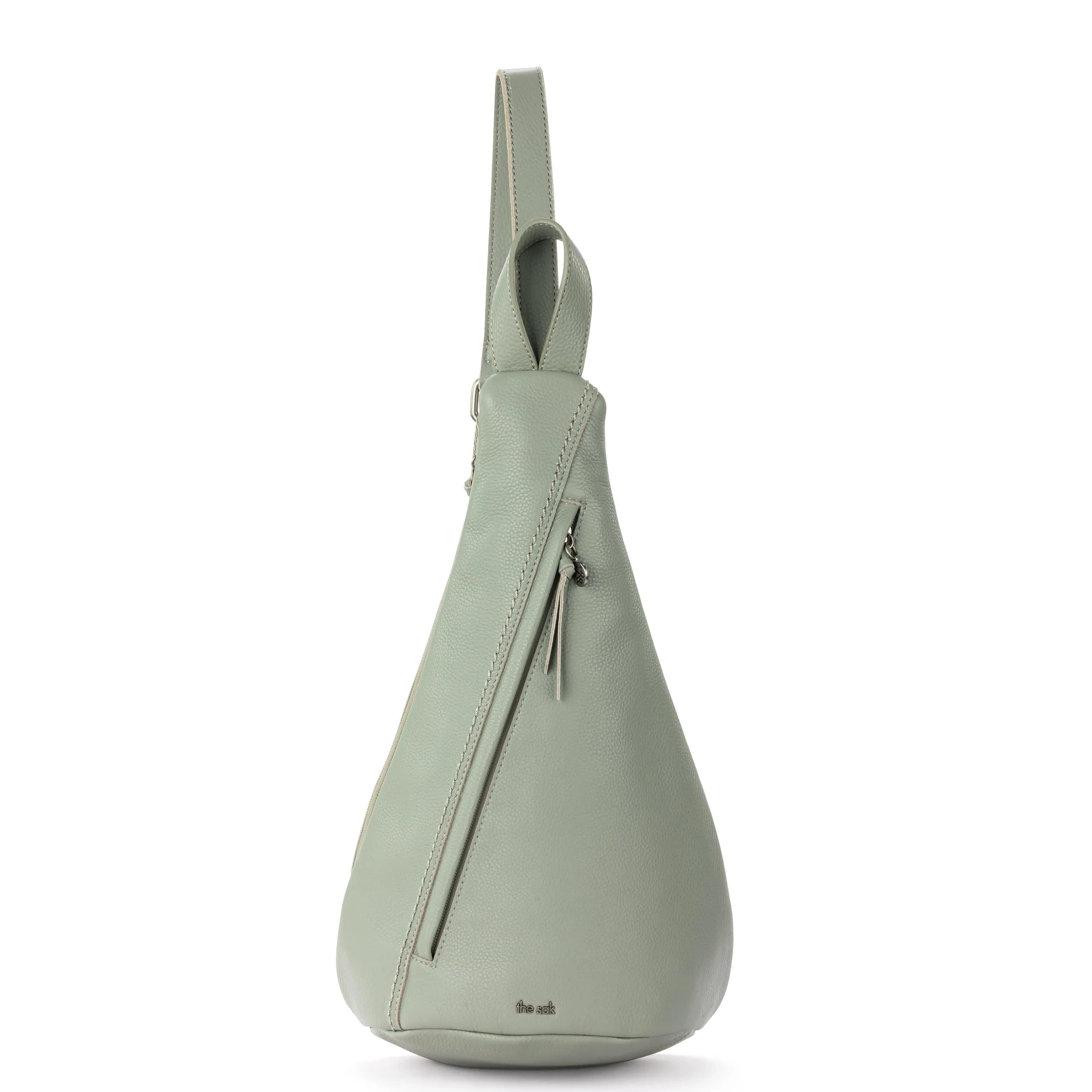 On The Go Sling Backpack - Leather - Meadow