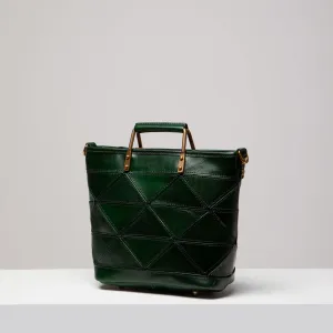 Origami Small Tote - Hunter Green