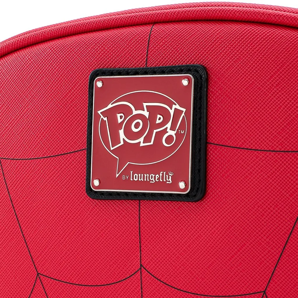 Pop! by Loungefly x Marvel Spider-Man Pin Collector Crossbody Bag