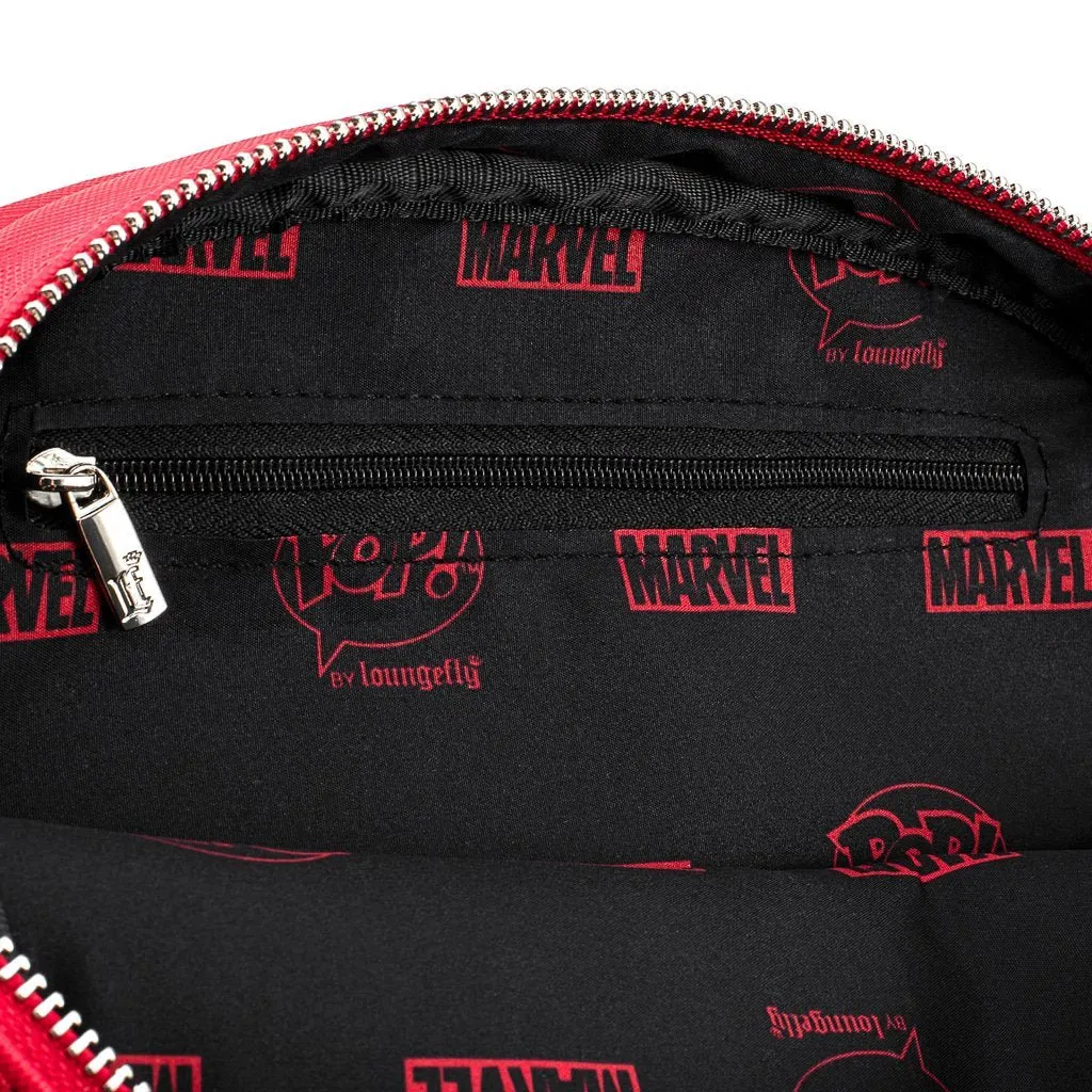 Pop! by Loungefly x Marvel Spider-Man Pin Collector Crossbody Bag