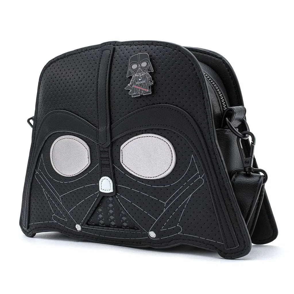 Pop! by Loungefly x Star Wars Darth Vader Pin Trader Crossbody Bag