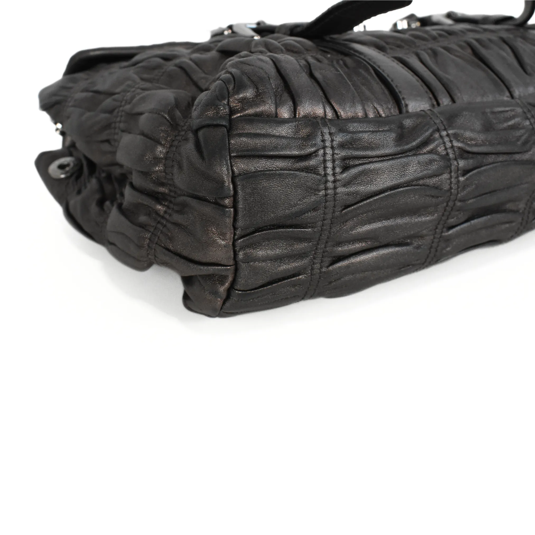 Prada 'Nappa Gaufre Sound Lock' Shoulder Bag