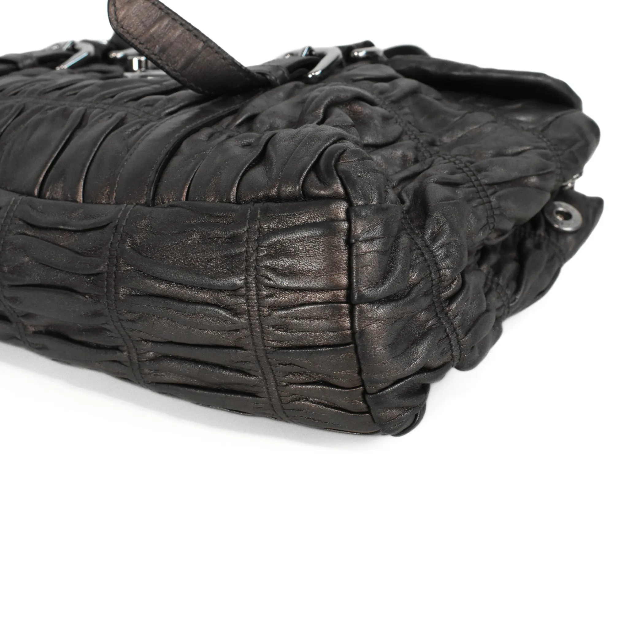 Prada 'Nappa Gaufre Sound Lock' Shoulder Bag