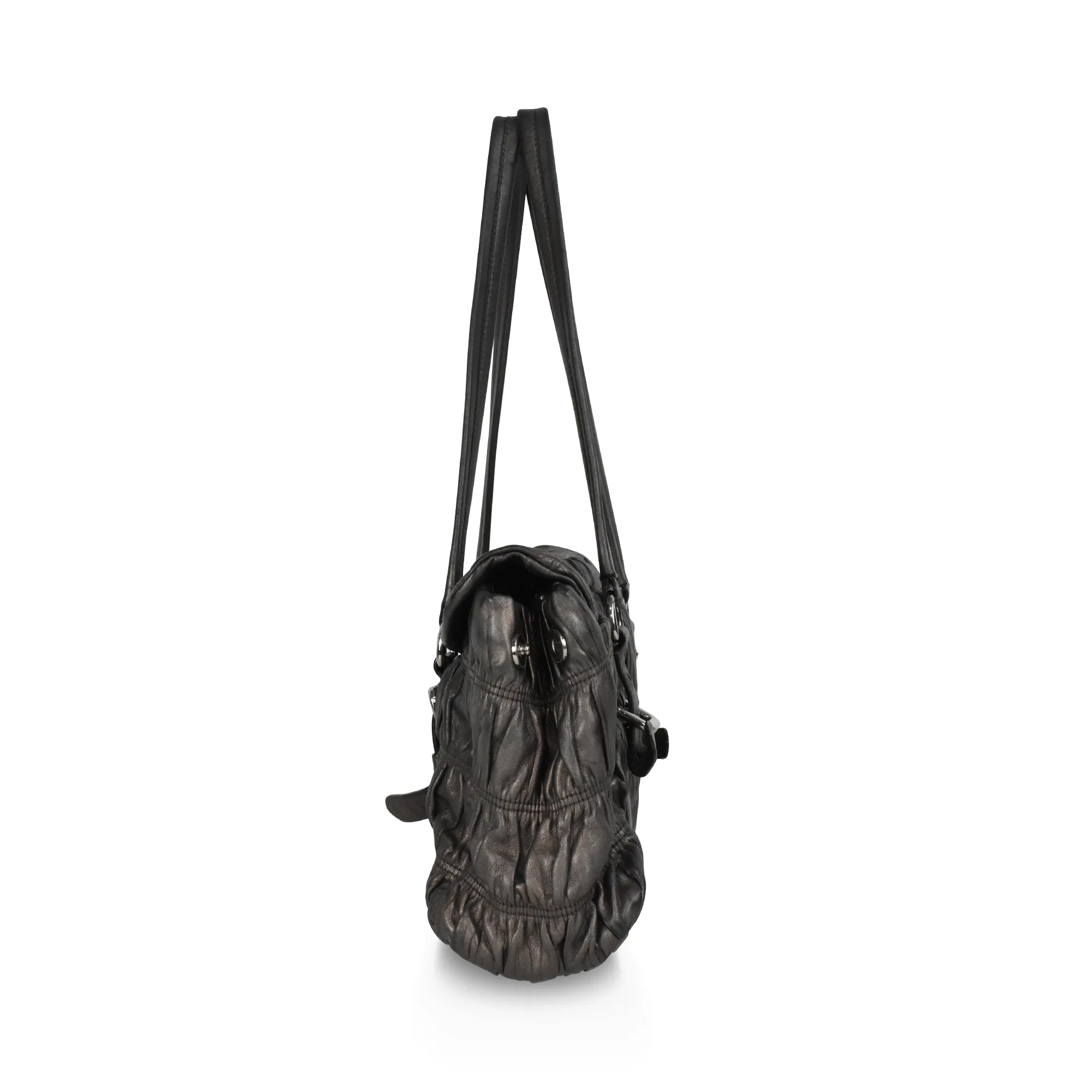 Prada 'Nappa Gaufre Sound Lock' Shoulder Bag