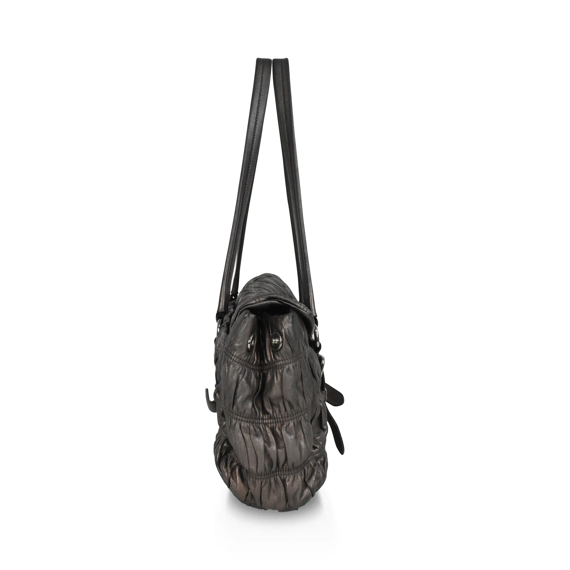 Prada 'Nappa Gaufre Sound Lock' Shoulder Bag