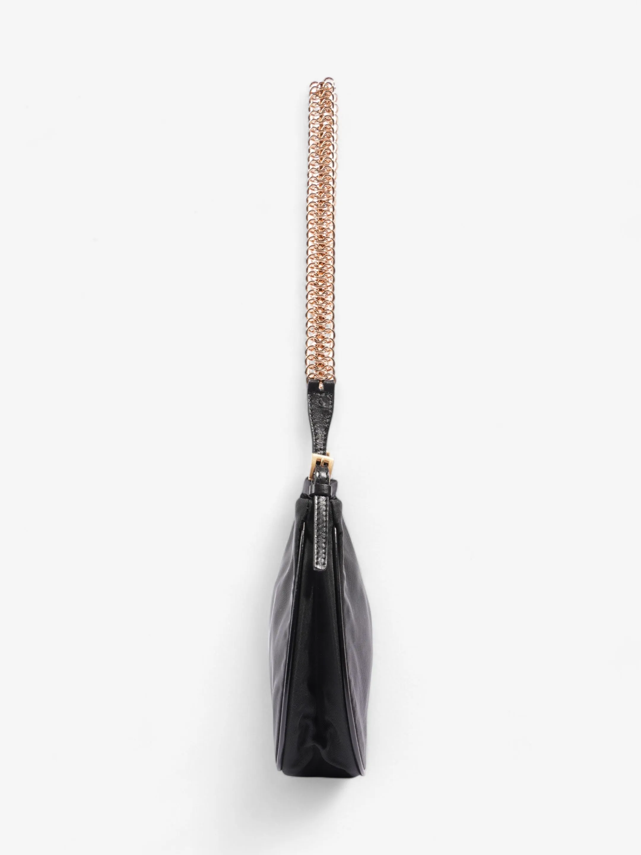 Prada Tessuto Shoulder Bag Black Nylon