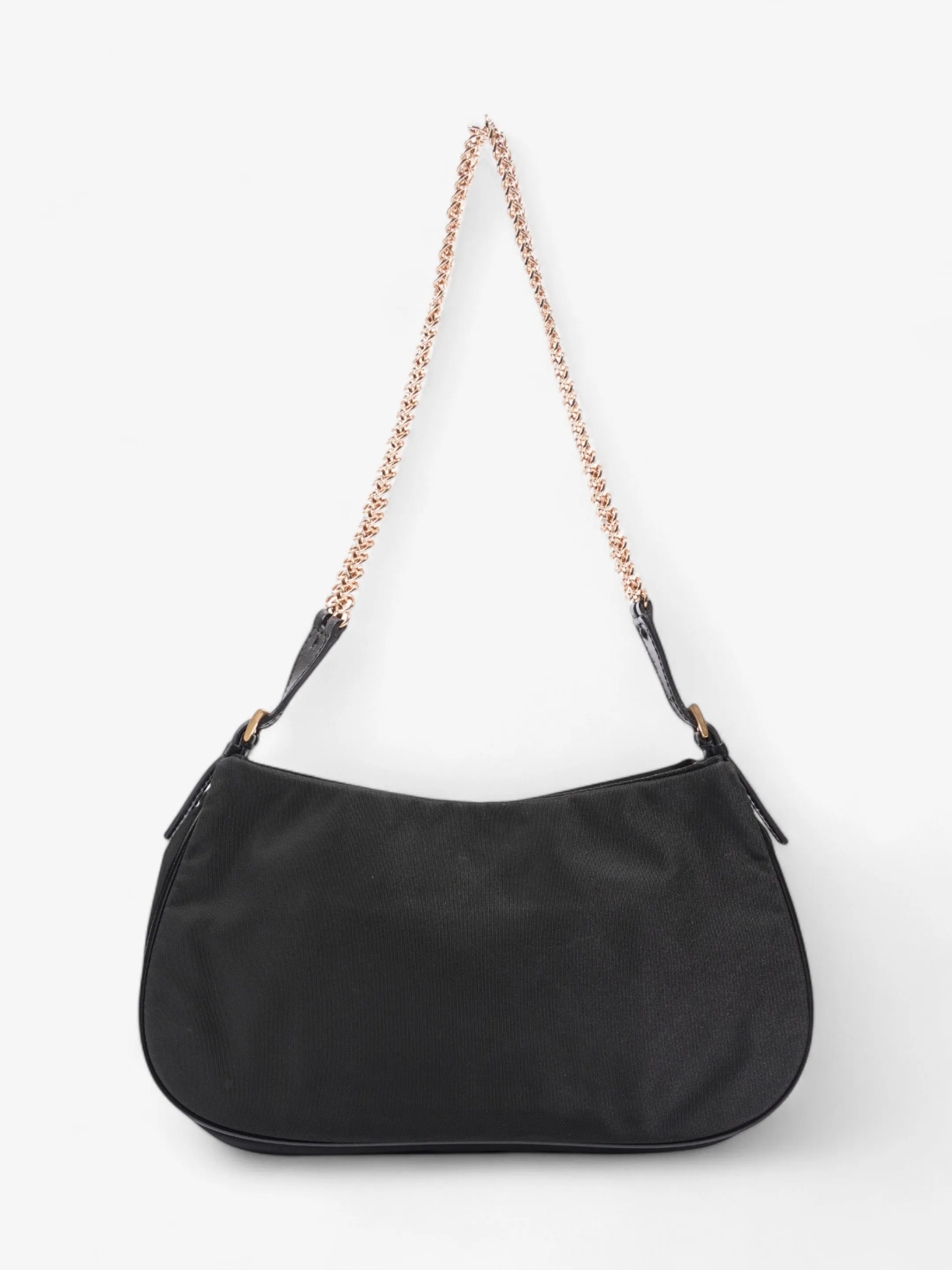 Prada Tessuto Shoulder Bag Black Nylon