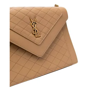 Saint Laurent Gabby Light Brown Shoulder Bag