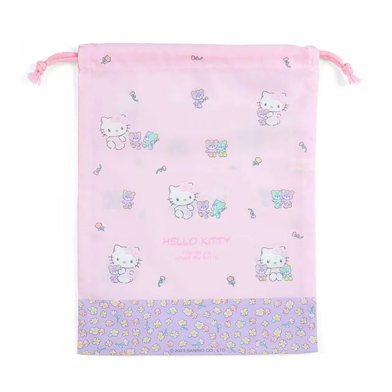 Sanrio Everyday Drawstring Medium Pouch