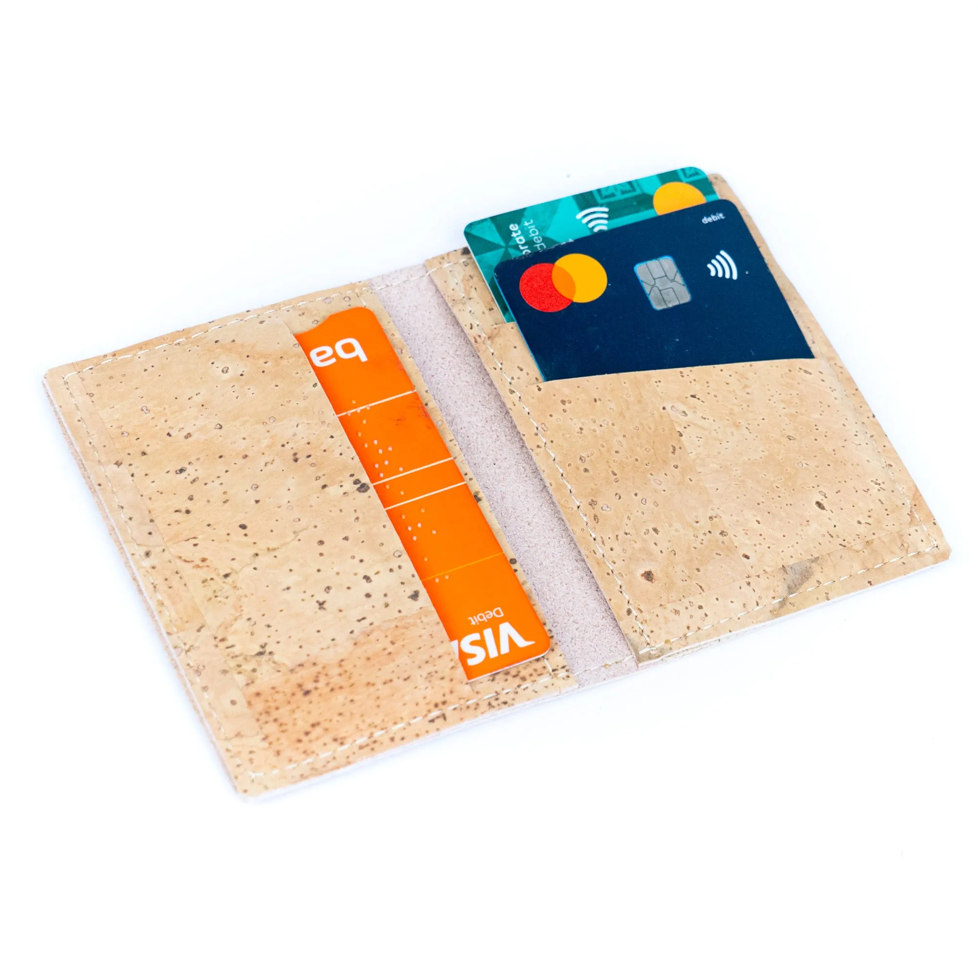 Slim Cork Card Holder Wallet BAGP-229A??5units??