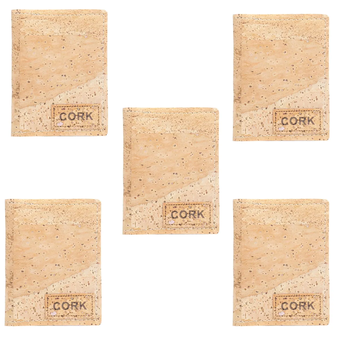 Slim Cork Card Holder Wallet BAGP-229A??5units??