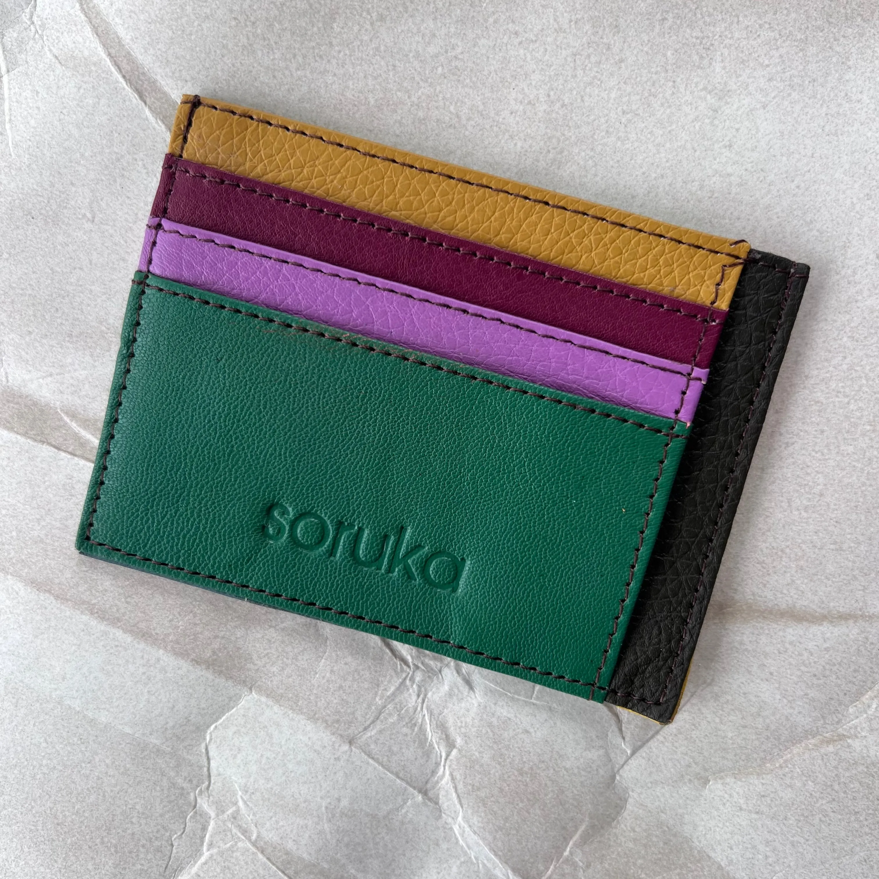 Soruka - Brook Card Slot Wallet, Forest