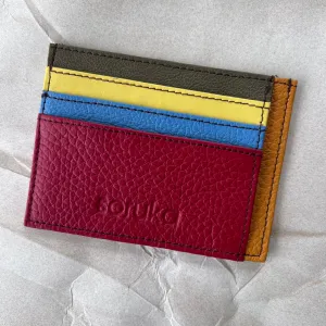 Soruka - Brook Card Slot Wallet, Red