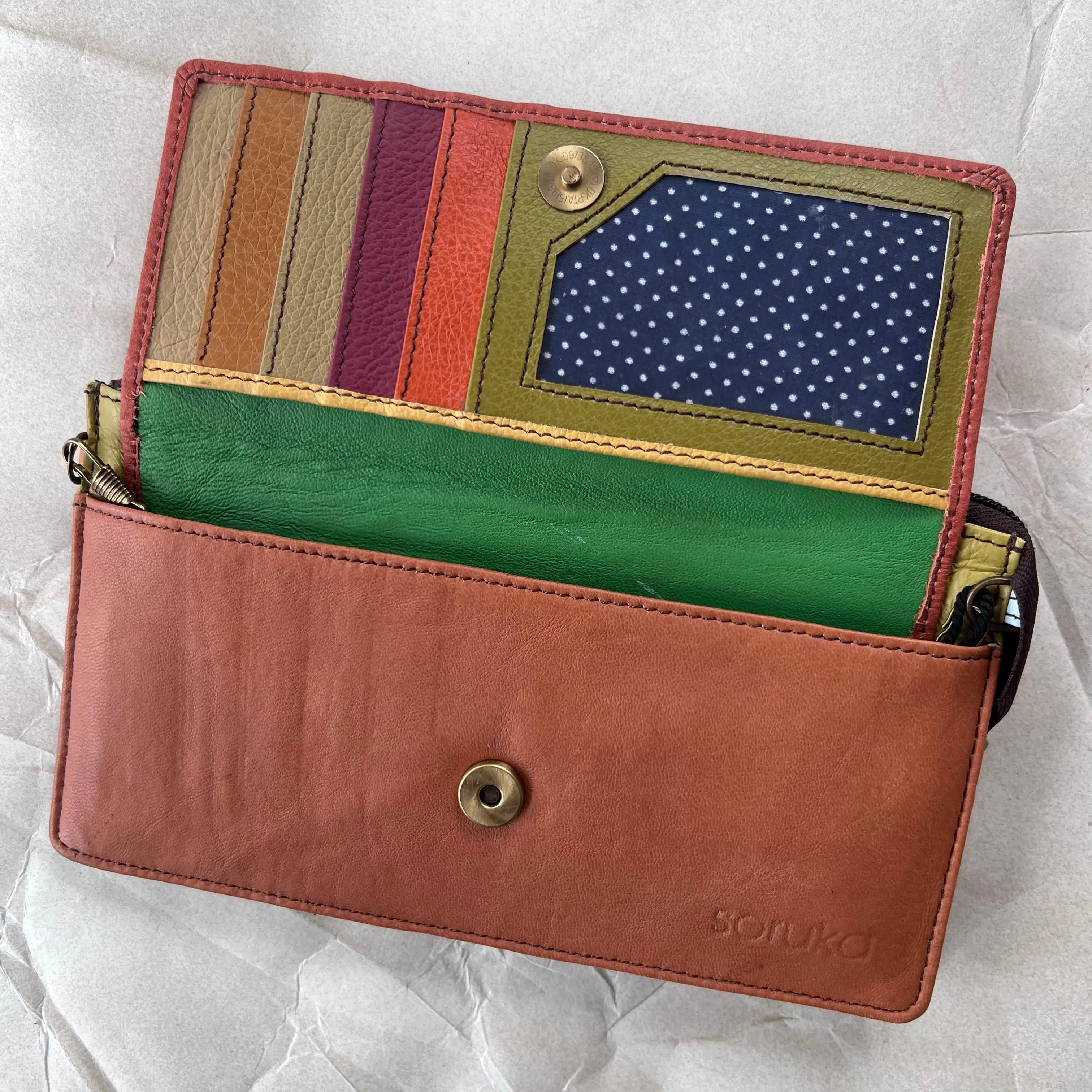 Soruka - Targa Clutch Wallet, Coral