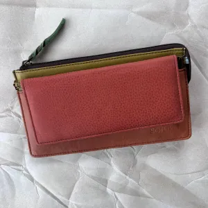 Soruka - Targa Clutch Wallet, Coral