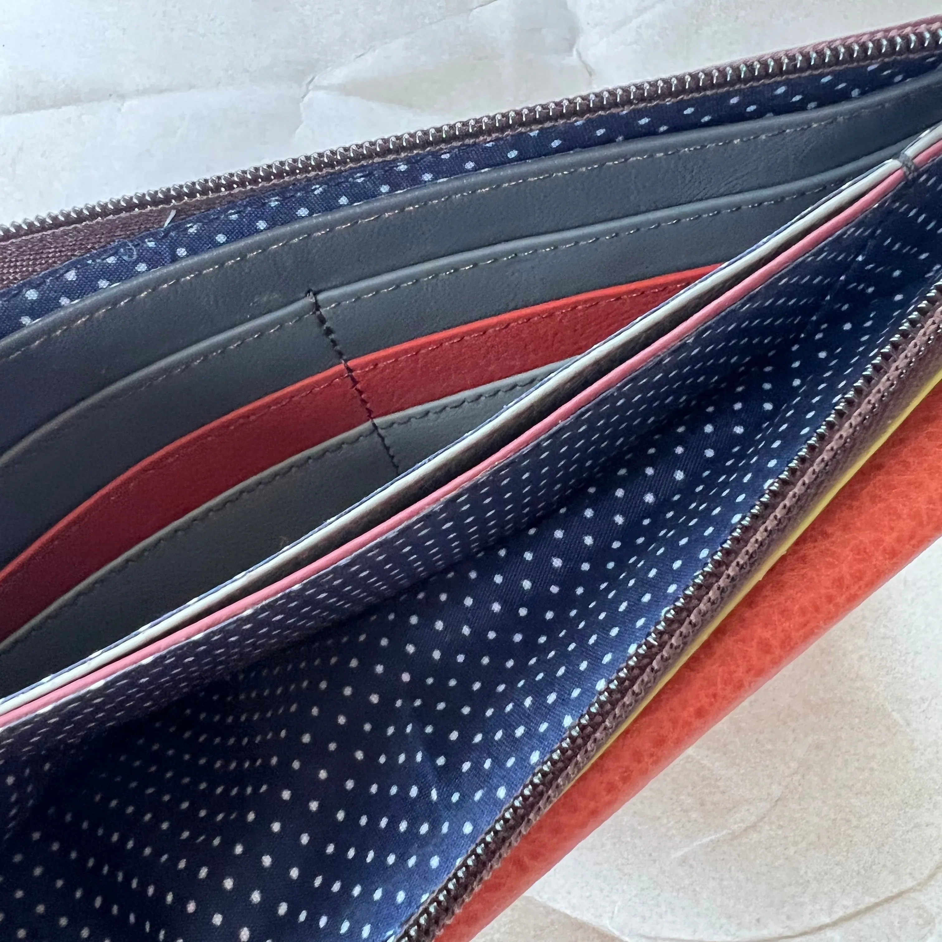 Soruka - Targa Clutch Wallet, Coral