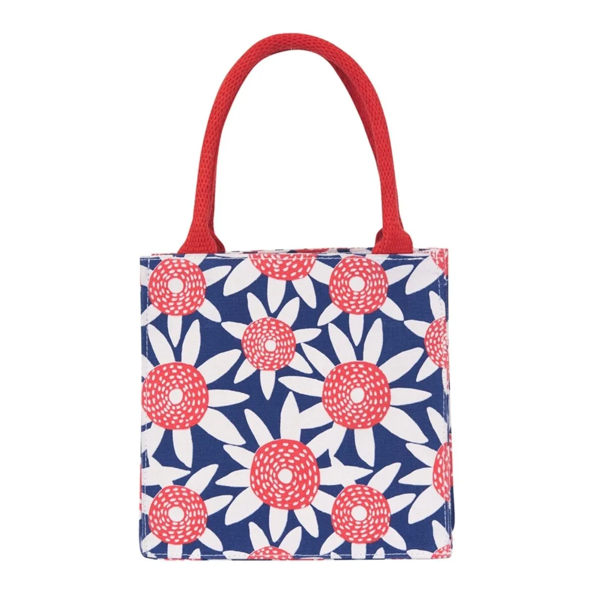 Straw Sunflower Red Reusable Itsy Bitsy Gift Bag