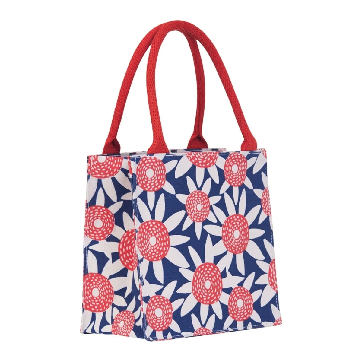 Straw Sunflower Red Reusable Itsy Bitsy Gift Bag