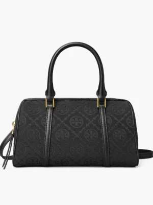 T MONOGRAM PETITE BARREL BAG