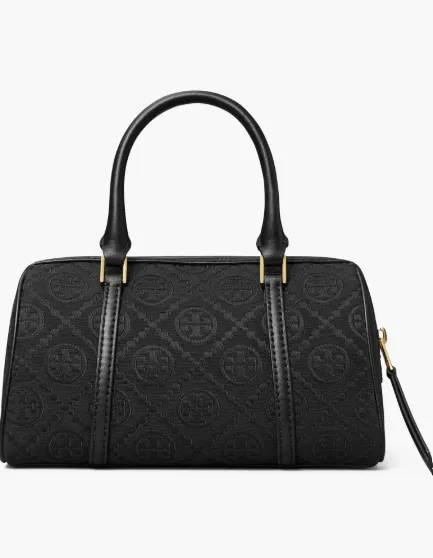 T MONOGRAM PETITE BARREL BAG