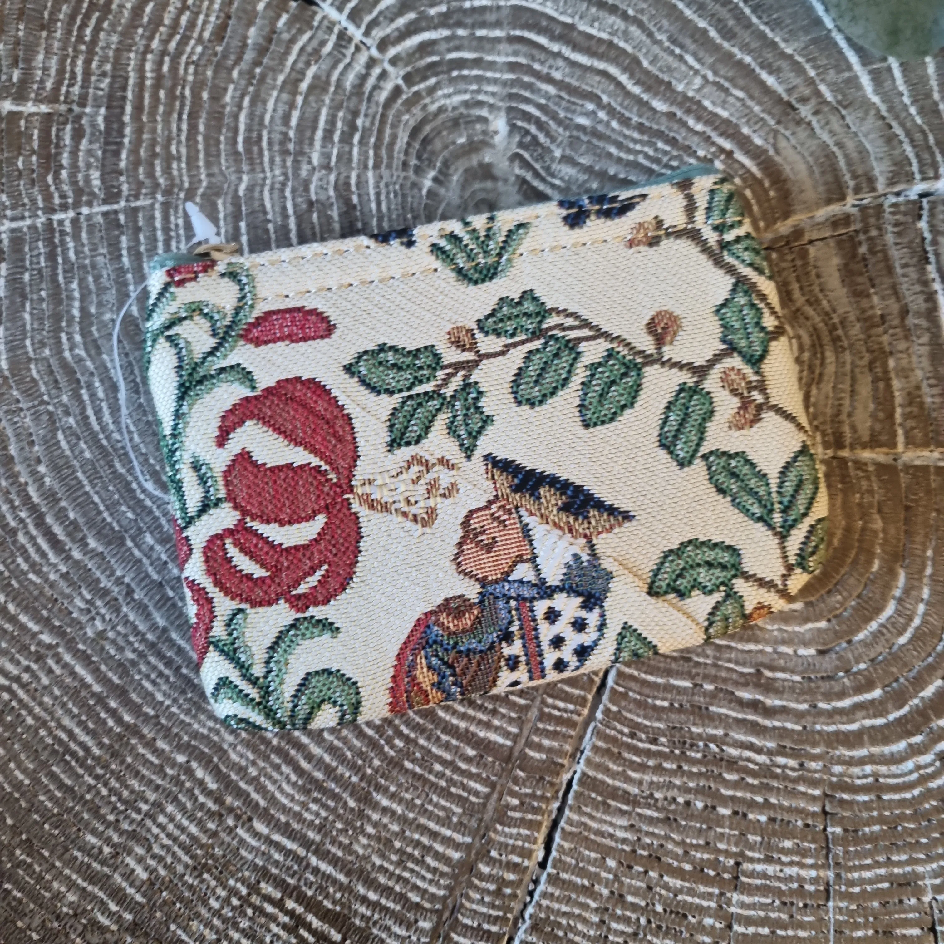 Tapestry Zip Coin Purse
