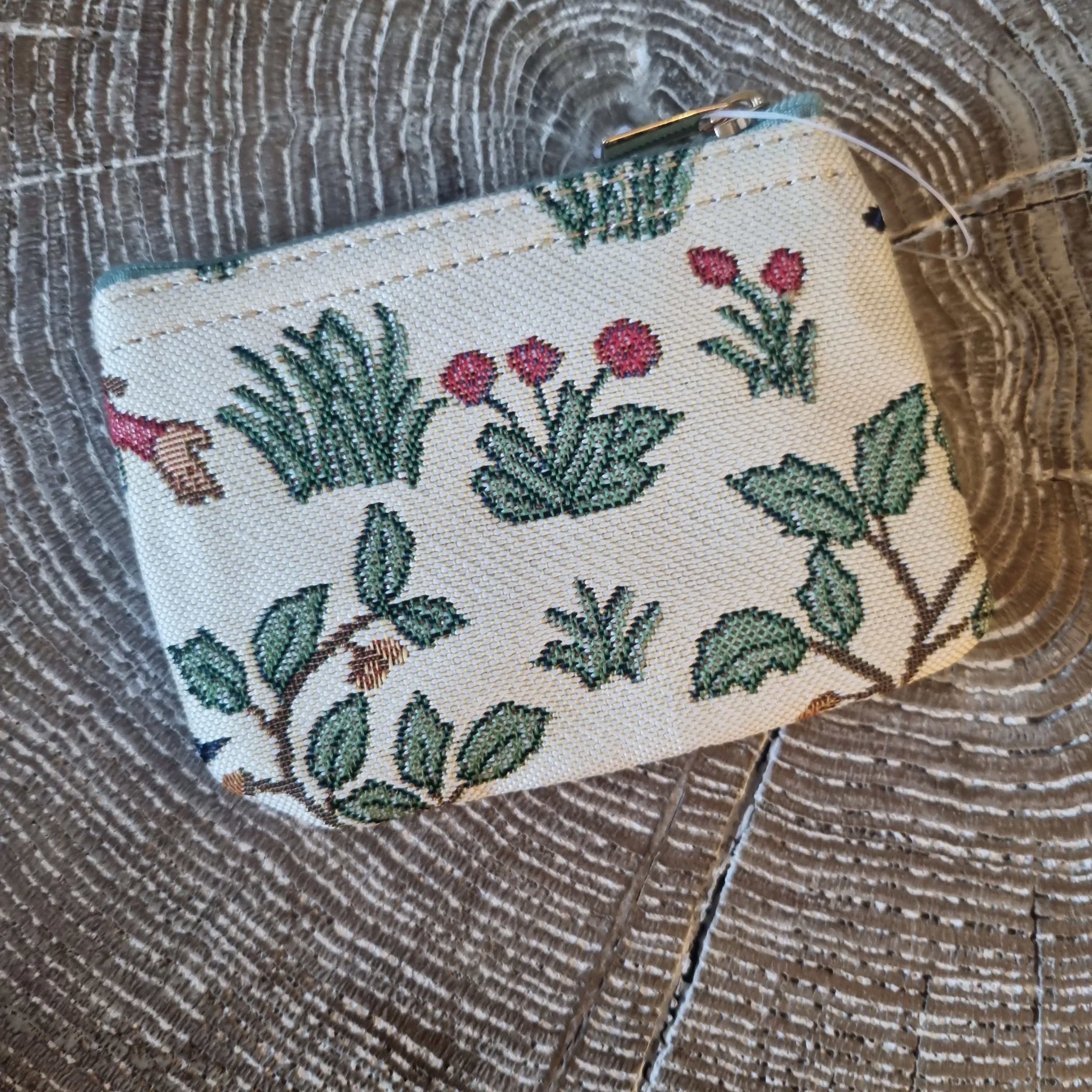 Tapestry Zip Coin Purse