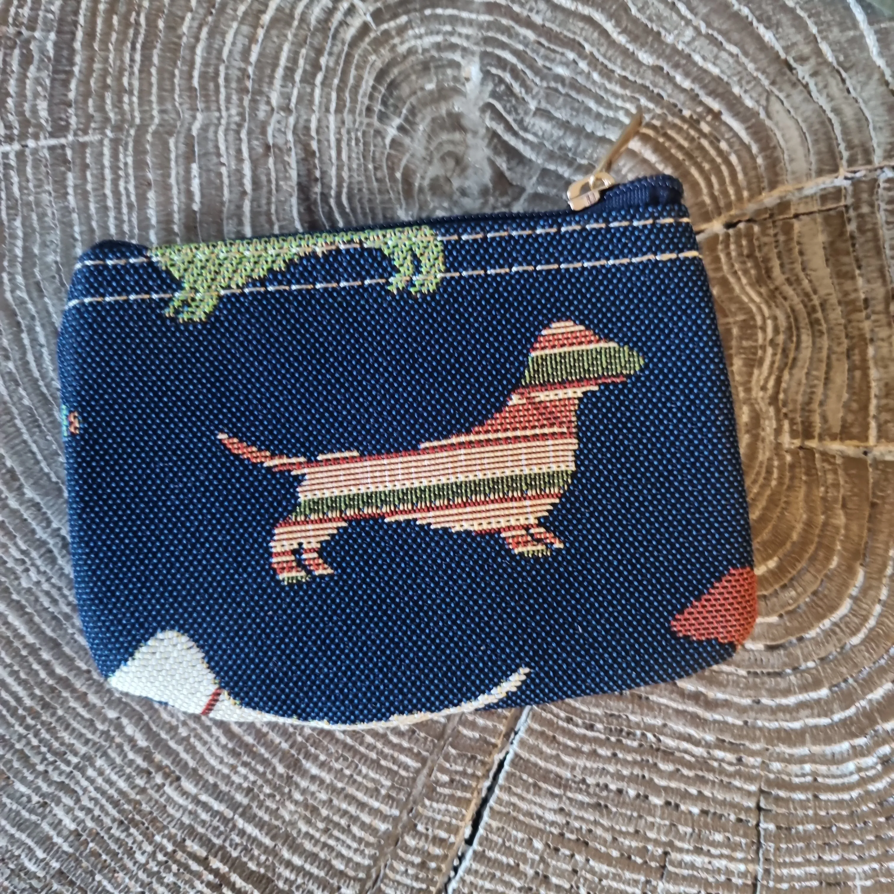 Tapestry Zip Coin Purse