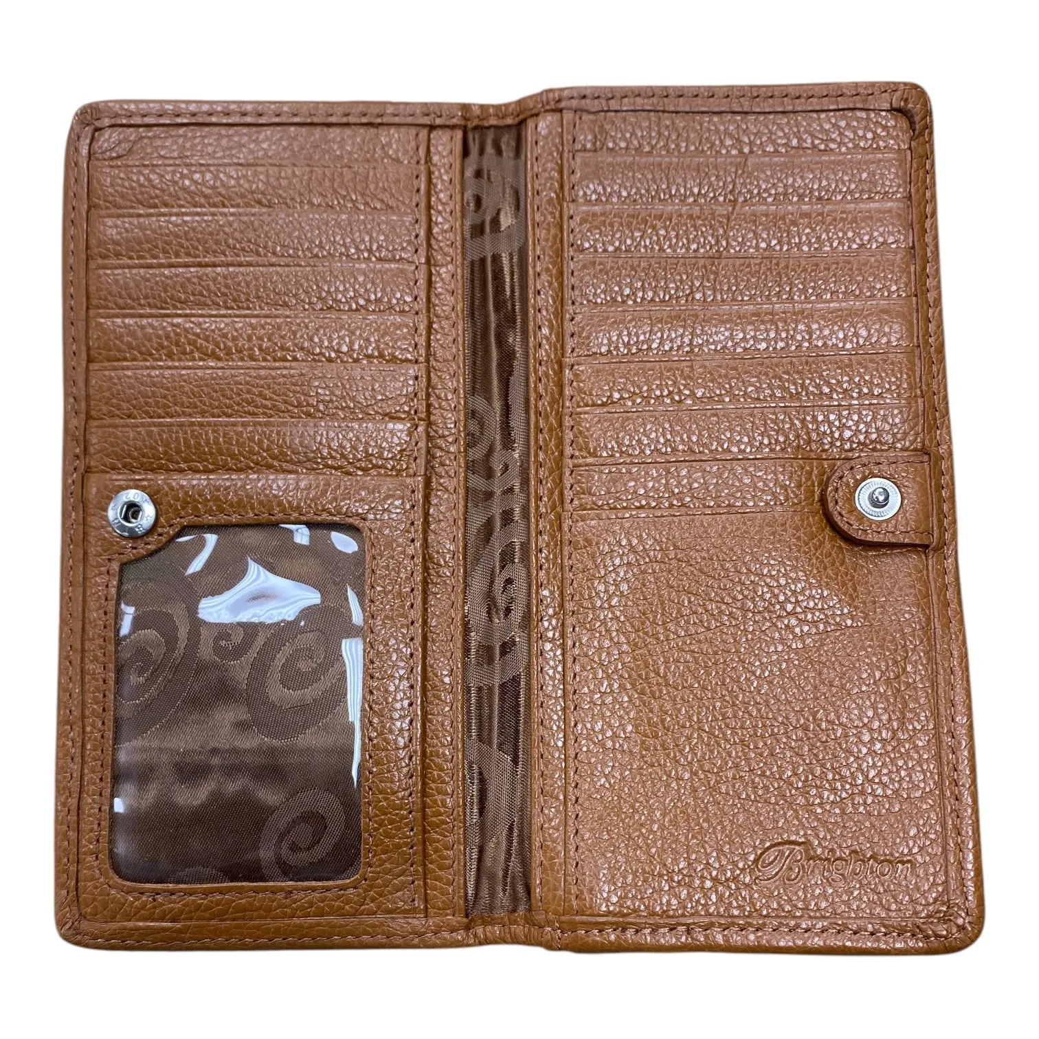 Wallet Designer By Brighton In Brown & Silver, Size:Large