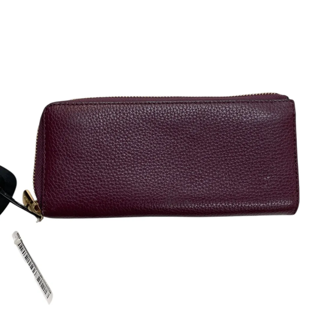 Wallet Designer By Michael Kors In Purple, Size:Medium
