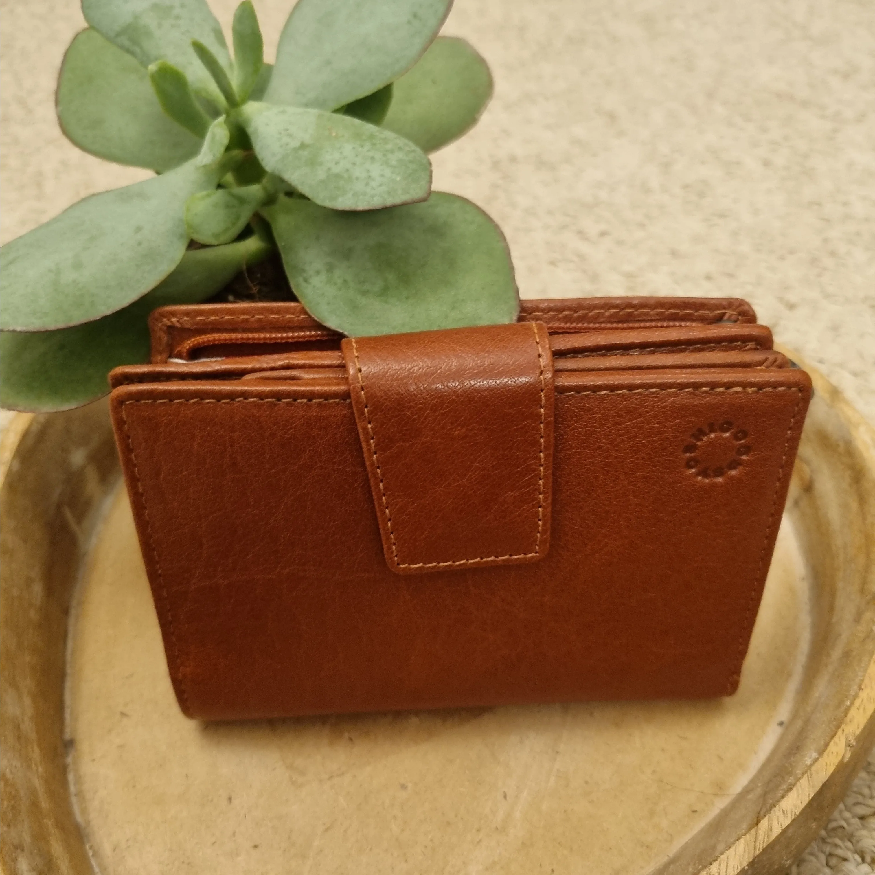 Yoshi Anson Zip Round Purse