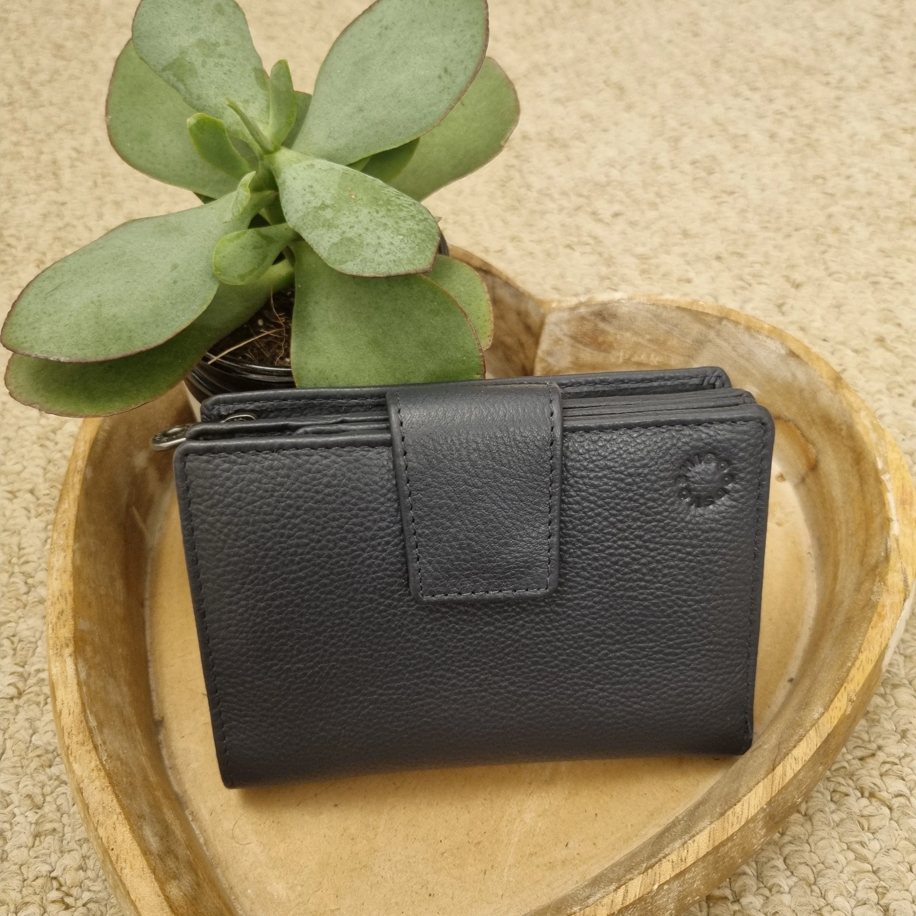 Yoshi Anson Zip Round Purse